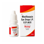 Moxtop Eye Drops (Moxifloxacin Eye Drops I.P. 0.5% w/v)