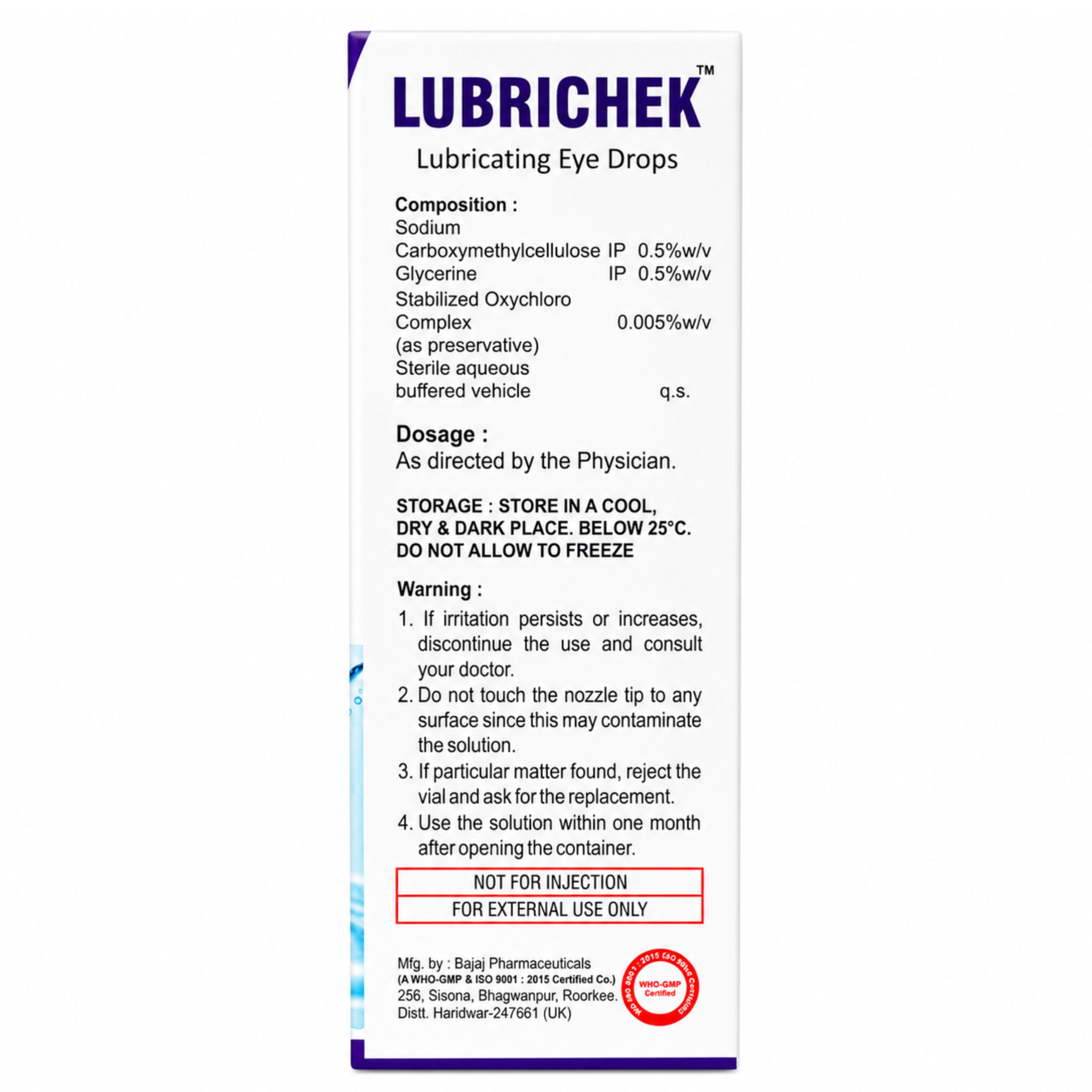 Lubrichek Eye Drops - Image 3